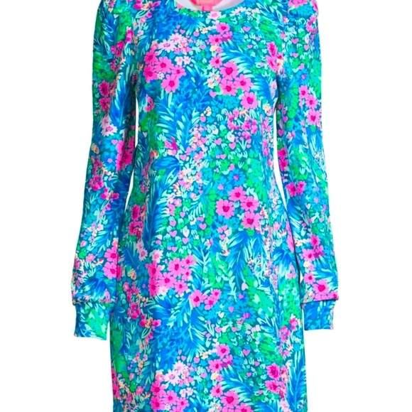 NWT LILLY PULITZER L JANSEN DRESS MULTI TINY GARDEN BEAUTIFUL! - Picture 9 of 9